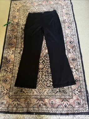 Duluth Trading Co Black Bootcut Stretch Pants